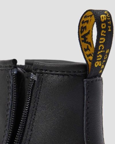 Botas Con Cordones Dr Martens Toddler 1460 Softy T Cuero Para Niños DR6043D